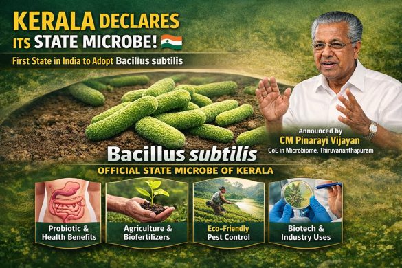 Kerala Officially Adopts Bacillus subtilis as Its State Microbe