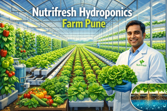Nutrifresh Hydroponics Farm Pune: 145 Crore Turnover & 42 Crops From Soilless Farming