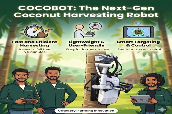 CocoBot: The Next-Gen Coconut Harvesting Robot Transforming Tree Harvesting in Minutes