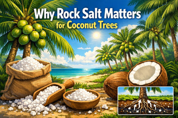 What Should Be Done to Make Coconut Trees Yield More? A Simple Practice Farmers Follow