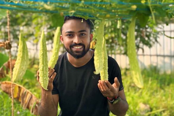 From Foreign Job to Farming Success: Vishnu’s Inspiring Agricultural Journey in Kerala