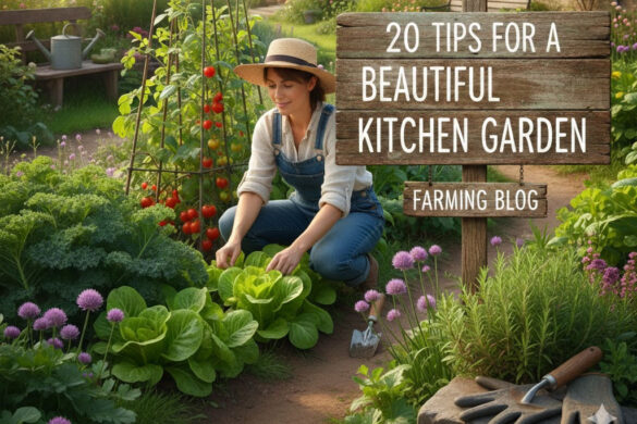 20 tips for a beautiful kitchen garden