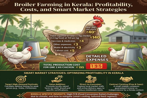 Broiler Farming in Kerala: Profitability, Costs, and Smart Market Strategies