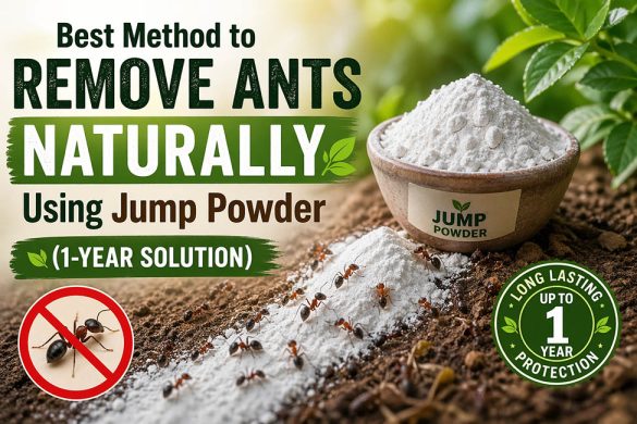 How to Get Rid of Ants in Garden Using Jump Powder