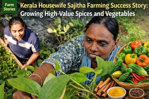 How Sajitha Built a Profitable Organic Homestead Farm Growing High-Value Spices and Vegetables