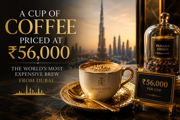 A Cup of Coffee Priced at ₹56,000: The World’s Most Expensive Brew from Dubai