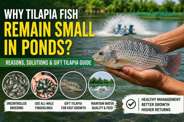 Why Tilapia Fish Remain Small in Farm Ponds? | GIFT Tilapia Explained