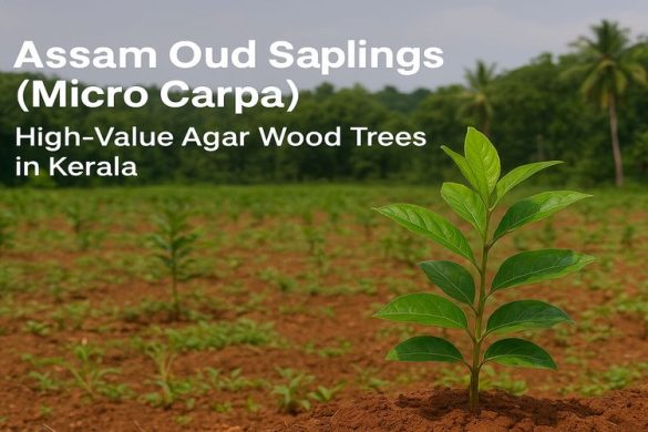 Assam Oud Saplings (Micro Carpa) – High-Value Agar Wood Trees in Kerala