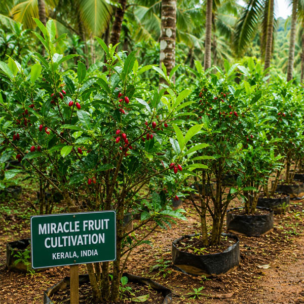 Miracle fruit cultivation in Kerala