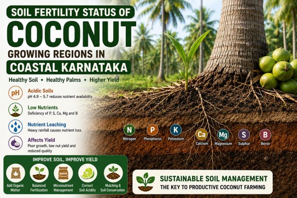 Soil Fertility Status of Coconut Growing Regions in Coastal Karnataka (Farmer-Friendly Guide)