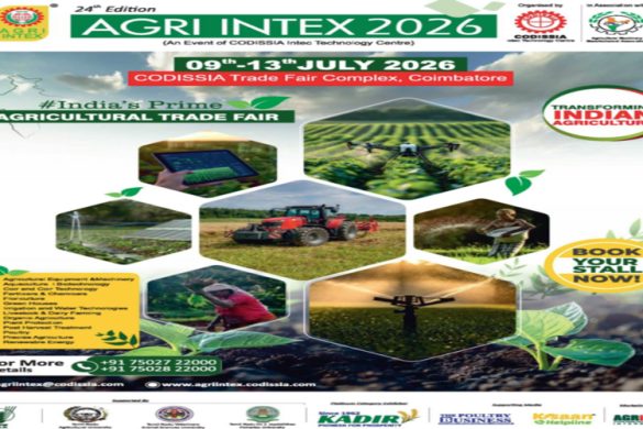 Agri Intex 2026 – India’s Prime Agricultural Trade Fair | Coimbatore