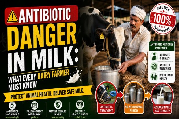 Antibiotics in Cow Milk: Withdrawal Period & Safety Guide