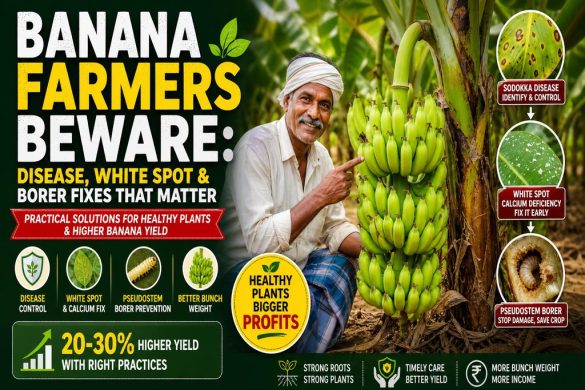 Banana Farmers Beware: Disease, White Spot & Borer Fixes That Matter
