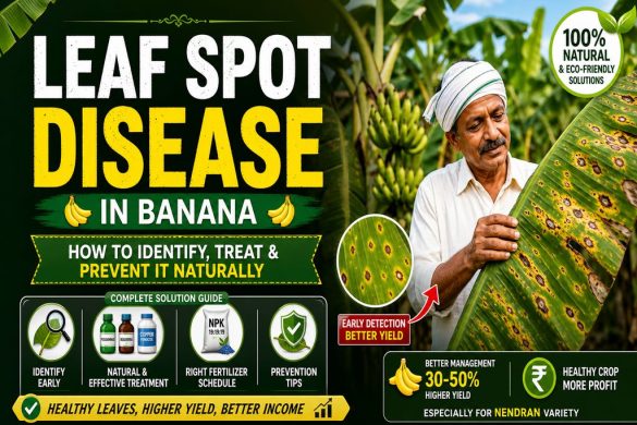 Leaf Spot Disease in Banana: How to Identify, Treat & Prevent It Naturally