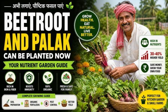 Beetroot & Palak Planting Guide: Grow in Beds, Grow Bags & Harvest Fast (20-30 Days!)