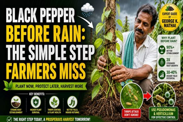 Black Pepper Before Rain: The Simple Step Farmers Miss