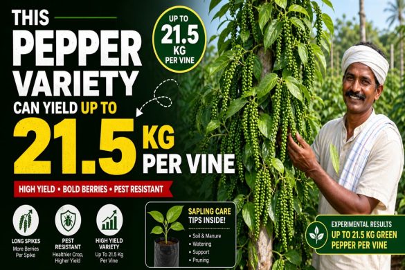 Chandra Pepper Variety: Yield, Saplings, Features & Cultivation Guide