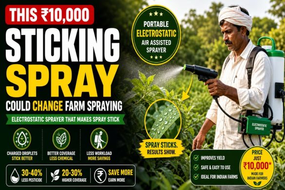 New ₹10,000 Electrostatic Sprayer From Kerala Agricultural University Sticks Pesticide to Leaves