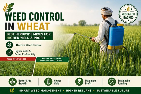 Study on Best Herbicide (Weed Controller) Combinations for Higher Yield and Profitability in Wheat / Paddy Field