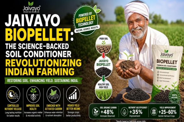 Jaivayo Biopellet: The Science-Backed Soil Conditioner Revolutionizing Indian Farming