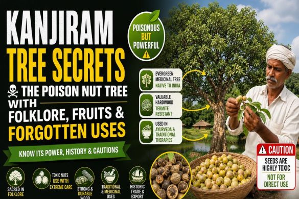 Kanjiram Tree Secrets: The Poison Nut Tree With Folklore, Fruits and Forgotten Uses