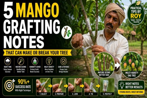 5 Mango Grafting Tips: Season, Scion Selection and Care