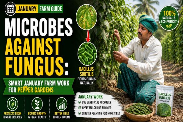 January Care for Pepper Vines: Fighting Fungus with Beneficial Microbes