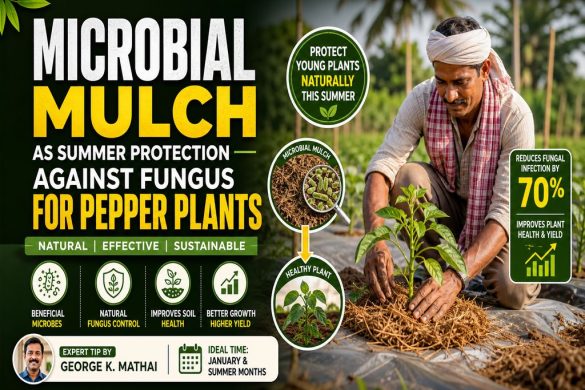 Summer Protection for Pepper Plants: Mulching & Fungus Prevention