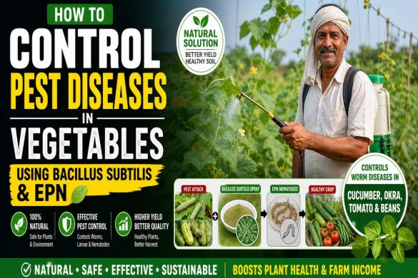 How to Control Pest Diseases in Vegetables Using Bacillus Subtilis & EPN