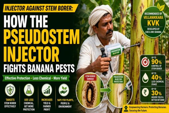 Injector Against Stem Borer: How the Pseudostem Injector Fights Banana Pests