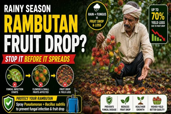Rambutan & Pulasan Fruit Drop: Biological Spray Fix