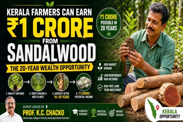 Sandalwood Farming In Kerala: How Farmers Can Earn ₹1 Crore Per Acre