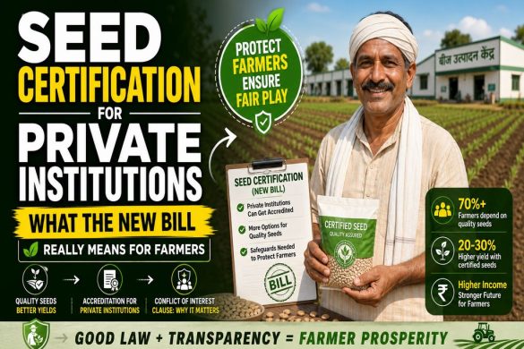 Seed Certification for Private Institutions: What the New Bill Really Means for Farmers