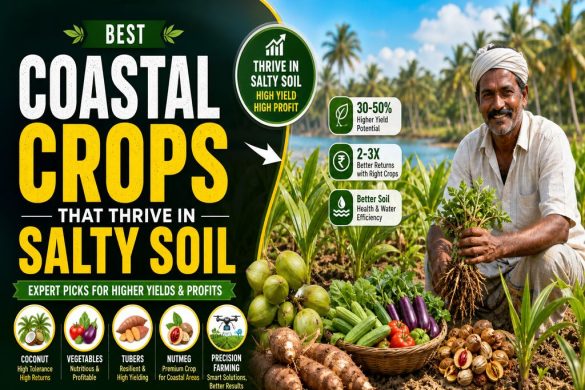 Crops That Grow in Salty Coastal Soil: Varieties & Tips