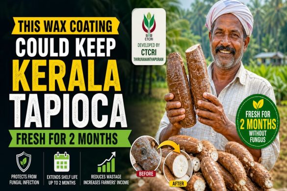 New Wax Coating Technology Keeps Fresh Tapioca (Kappa) Preserved for 2 Months