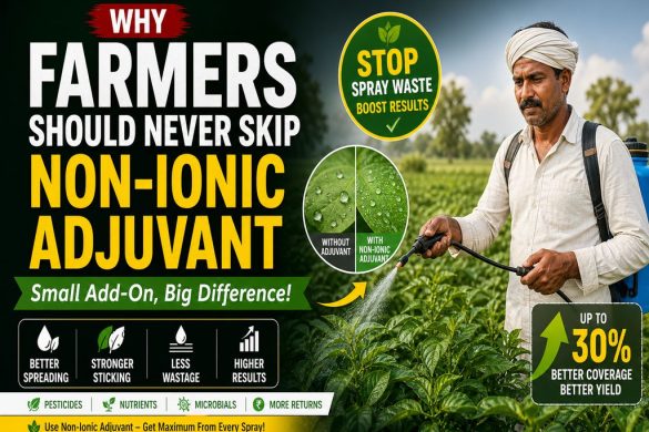 Why Add a Non-Ionic Adjuvant to Crop Sprays? Benefits, Uses & Best Practices