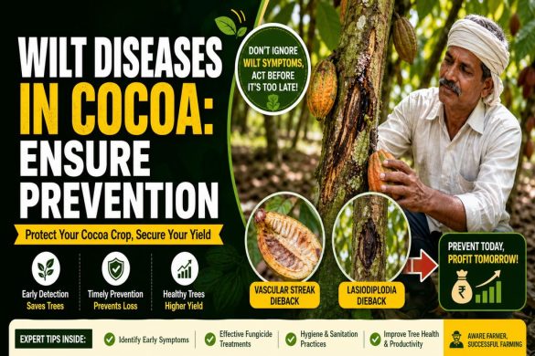Cocoa Wilting Diseases: How to Identify and Control VSD & Lasiodiplodia Dieback