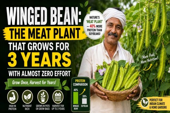 Winged Bean: The Meat Plant That Grows for 3 Years With Almost Zero Effort