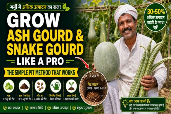 Grow Ash Gourd & Snake Gourd This Summer: The Simple Pit Method That Works