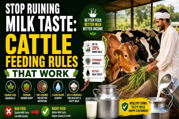 Why Sudden Feed Changes Ruin Milk Taste in Cattle – And How to Avoid It