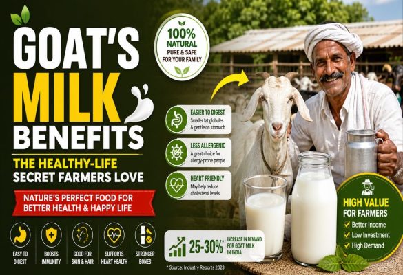 Goat’s Milk Benefits: Why This Nutrient-Rich Milk Is Easier to Digest
