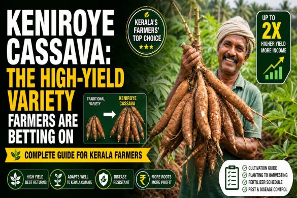 Keniroye Cassava (Kappa): Double Yield for Kerala Farmers