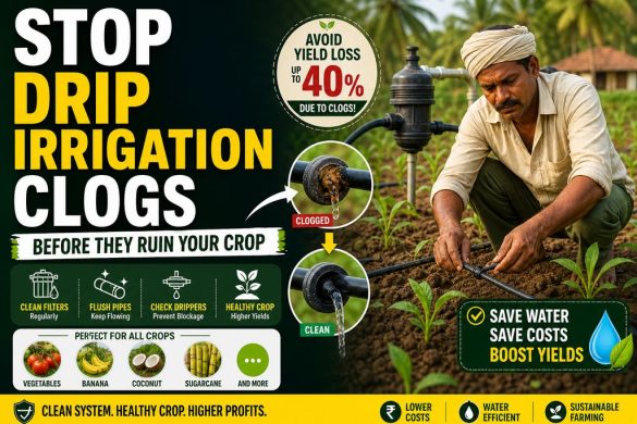 Why Drip Irrigation Gets Blocked ? Tips to Avoid Water Blockage