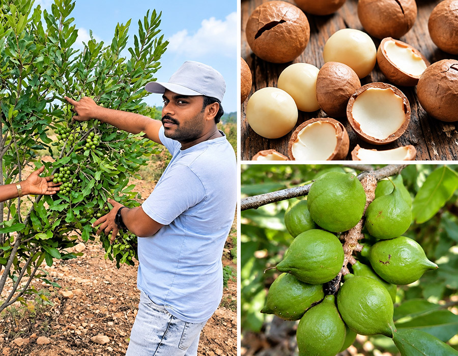 Macadamia Farming in Kerala