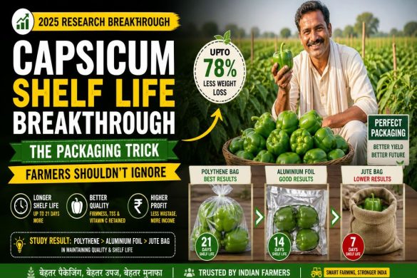 Capsicum Shelf Life: Best Packaging Material From a 20-Day Study