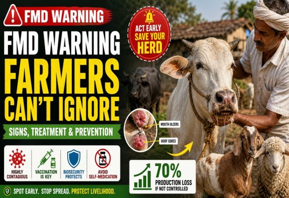 Foot-and-Mouth Disease in Cattle: Symptoms, Treatment & Prevention