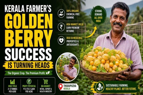Golden Berry Farming in Kerala: How Jose From Thodupuzha Turned a Forgotten Fruit Into a ₹1,500/kg Crop