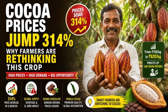 Cocoa Prices Jump 314% – Why Farmers Are Rethinking This Crop?