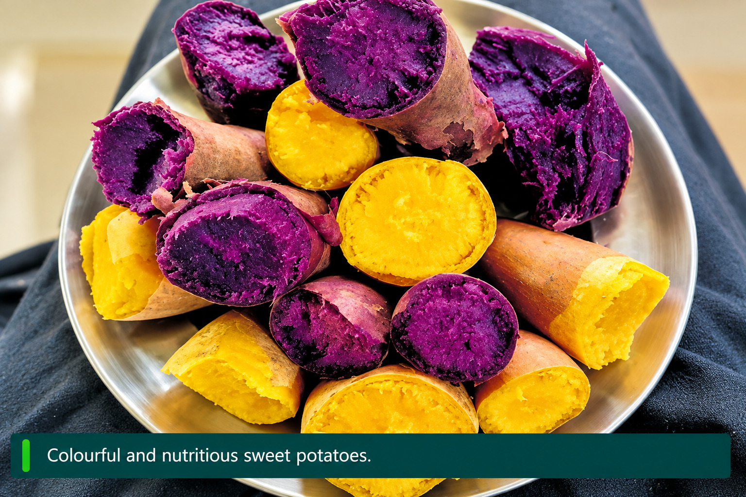 Colorful Sweet Potato Varieties Help Farmers Increase Income