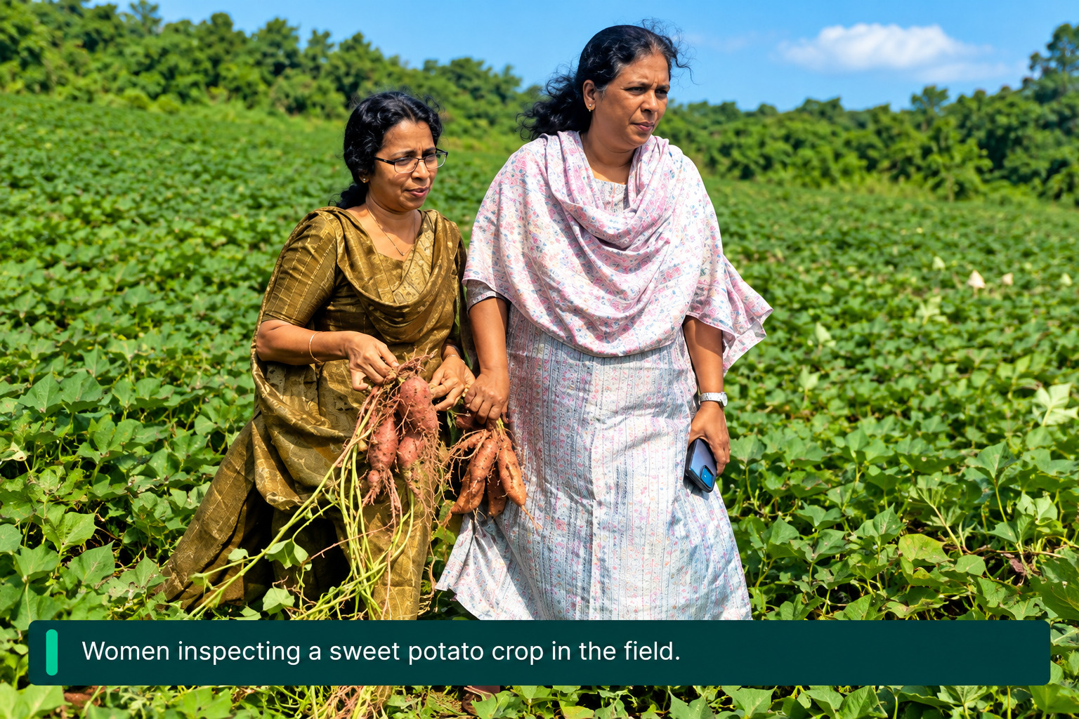 Colorful Sweet Potato Varieties Offer New Income Opportunities for Farmers